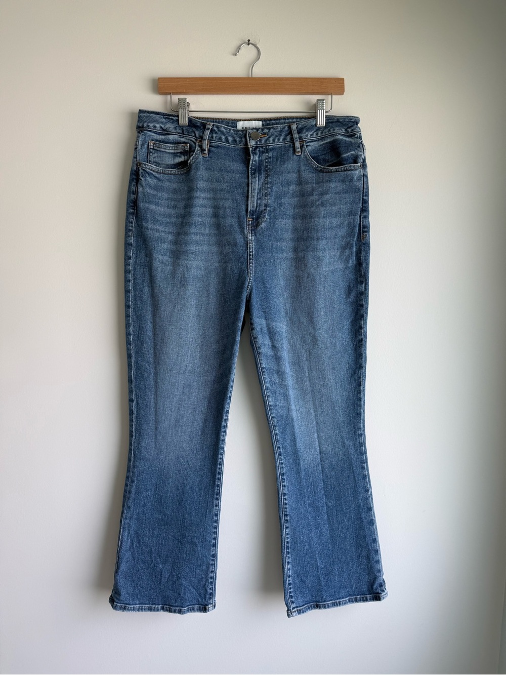 FRAME Le Crop Mini Bootcut Jeans 32 Bixby High Rise - Picture 1 of 8
